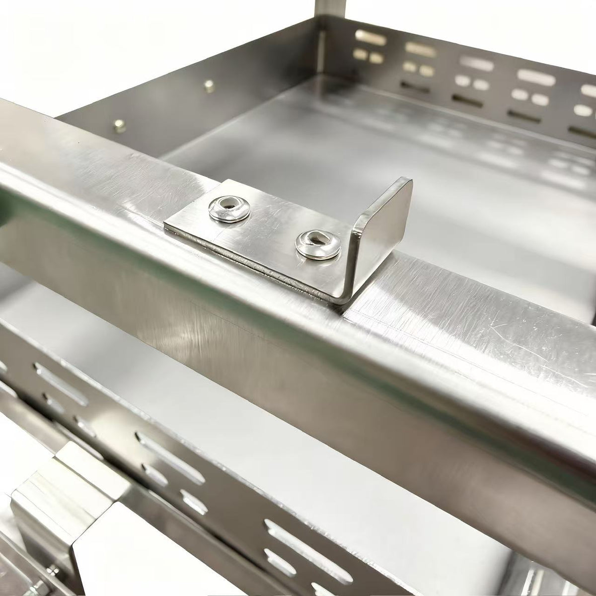 Adjustable Rotating Stainless Steel Charcoal BBQ Grill