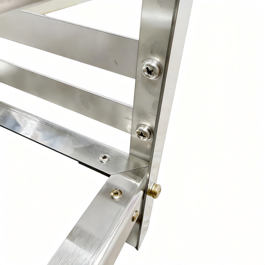 Adjustable Rotating Stainless Steel Charcoal BBQ Grill